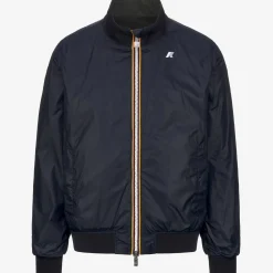 K-WAY Arsene Plus.2 Reversible - Jackets - Short - Man - Green B -Blue D Fashion