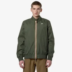 K-WAY Arsene Plus.2 Reversible - Jackets - Short - Man - Green B -Blue D Fashion