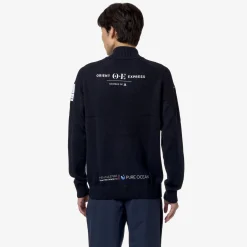 K-WAY Ault Orient Express Team Ac - Knitwear - Jacket - Unisex - Blue Dress New