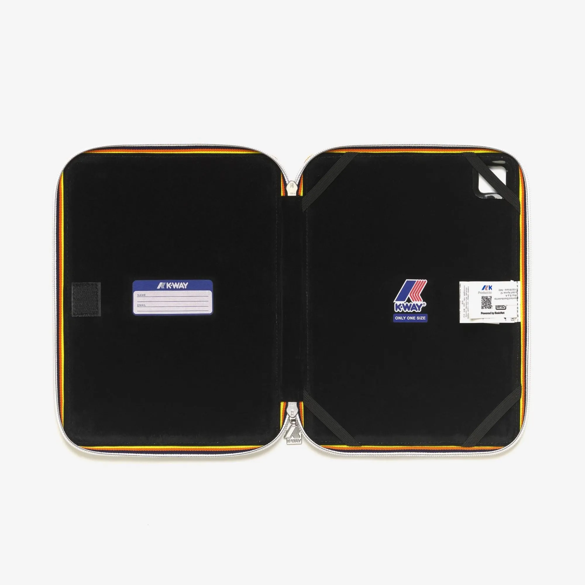 K-WAY Baden 11 - Small Accessories - Tablet Case - Unisex - Black Pure Best Sale