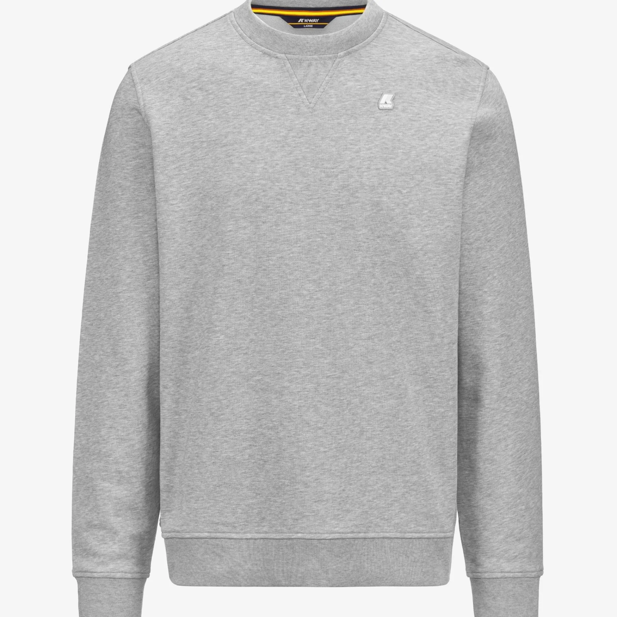 K-WAY Baptiste - Fleece - Jumper - Man - Grey Mel Cheap