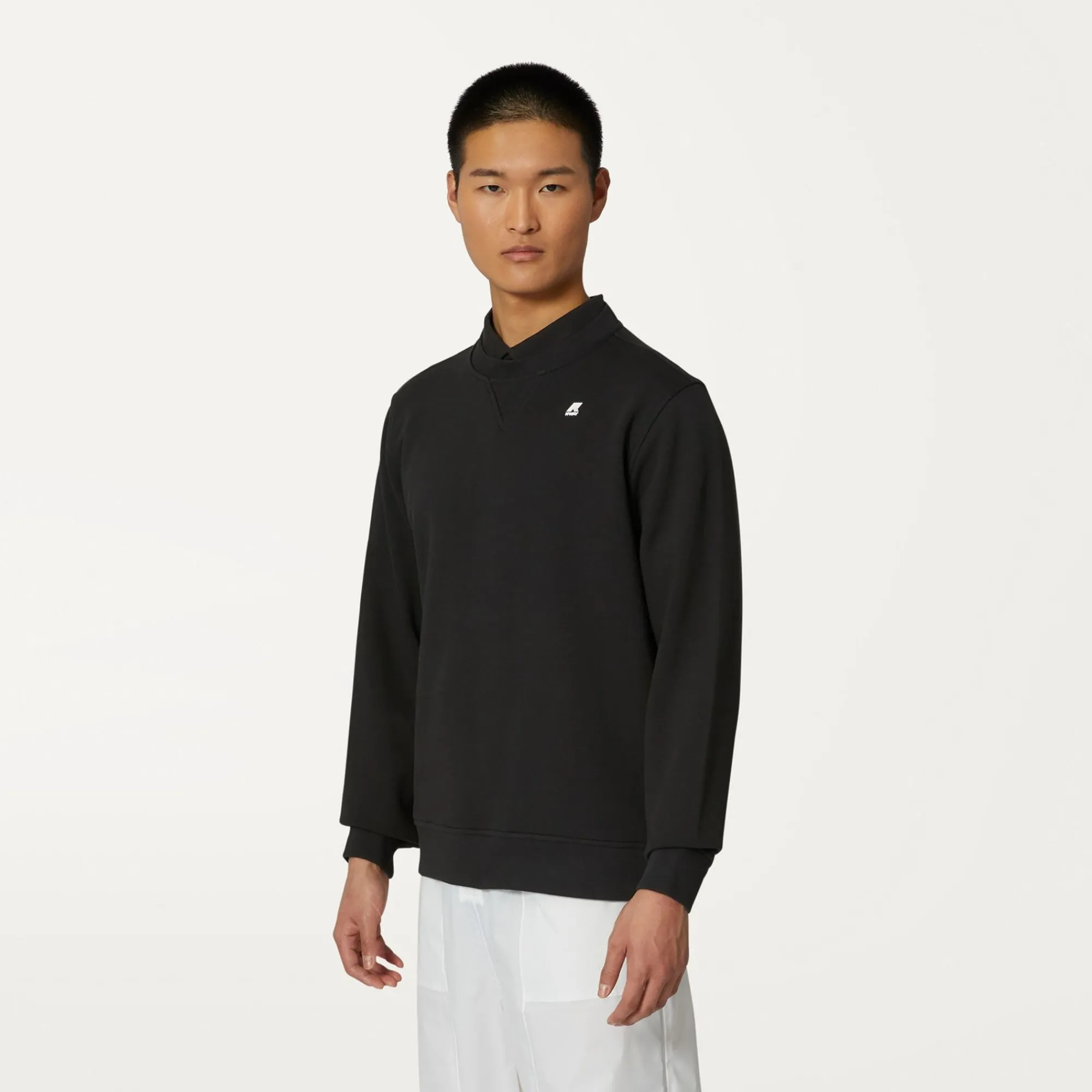 K-WAY Baptiste - Fleece - Jumper - Man - Black Pure Cheap