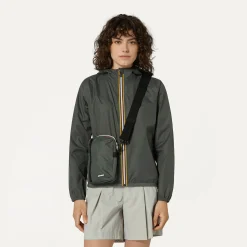 K-WAY Barbiton - Bags - Shoulder Bag - Unisex - Green Blackish Cheap