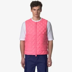 K-WAY Barnely Eco Light Warm - Jackets - Vest - Unisex - Pink Camellia New