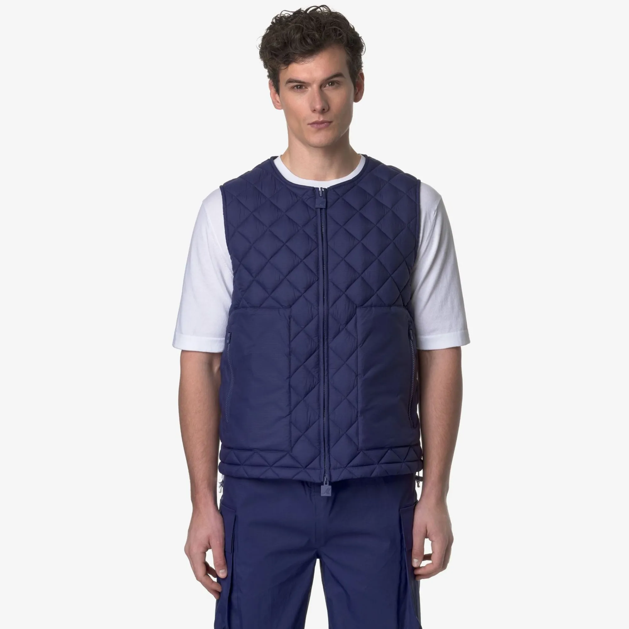 K-WAY Barnely Eco Light Warm - Jackets - Vest - Unisex - Blue Md Cobalt Cheap