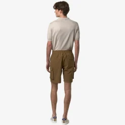 K-WAY Bastyel - Shorts - Cargo - Man - Brown Corda Best