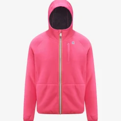 K-WAY Beau St Fur Bonded - Fleece - Jacket - Unisex - Fuchsiamag-Greysmk Clearance
