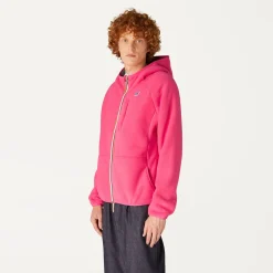 K-WAY Beau St Fur Bonded - Fleece - Jacket - Unisex - Fuchsiamag-Greysmk Clearance