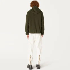 K-WAY Beau St Fur Bonded - Fleece - Jacket - Unisex - Green Blackish- Grey Smk Cheap