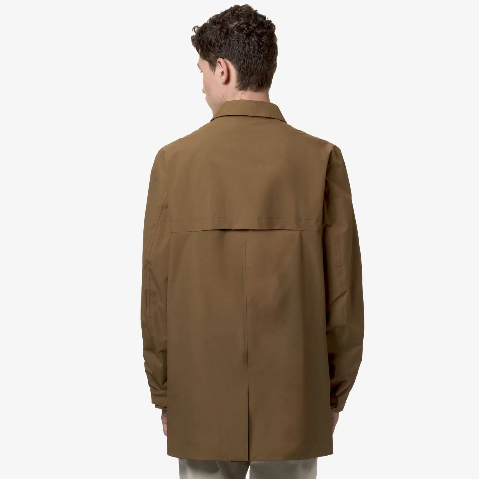 K-WAY Benny Ottoman - Jackets - 3/4 Length - Man - Brown Corda Best Sale