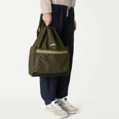 K-WAY Blandy - Bags - Tote Bag - Unisex - Green Blackish Store