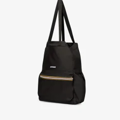 K-WAY Blandy - Bags - Tote Bag - Unisex - Black Pure Best Sale