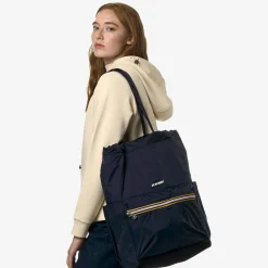K-WAY Blandy - Bags - Tote Bag - Unisex - Blue Depth Discount