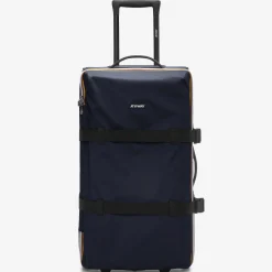 K-WAY Blossac M - Luggage Bags - Trolley - Unisex - Blue Depht-Black Pure Shop