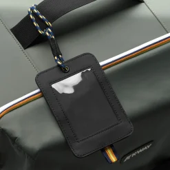 K-WAY Blossac M - Luggage Bags - Trolley - Unisex - Green Blackish-Black Pure Store