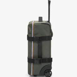 K-WAY Blossac S - Luggage Bags - Trolley - Unisex - Green Blackish-Black Pure Clearance