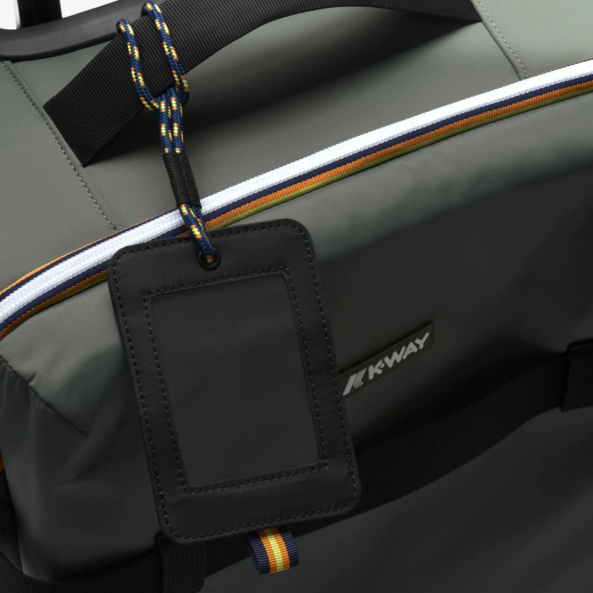 K-WAY Blossac S - Luggage Bags - Trolley - Unisex - Green Blackish-Black Pure Clearance