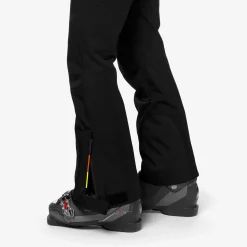 K-WAY Bonneval Micro Twill 2 Layers - Pants - Sport Trousers - Woman - Black Pure Best