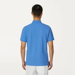 K-WAY Briac - Polo Shirts - Polo - Man - Blue Ultramarine Hot