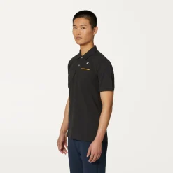 K-WAY Briac - Polo Shirts - Polo - Man - Black Pure Sale