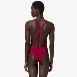 K-WAY Bricy - Bathing Suits - Swimsuit - Woman - Red Persian Best Sale