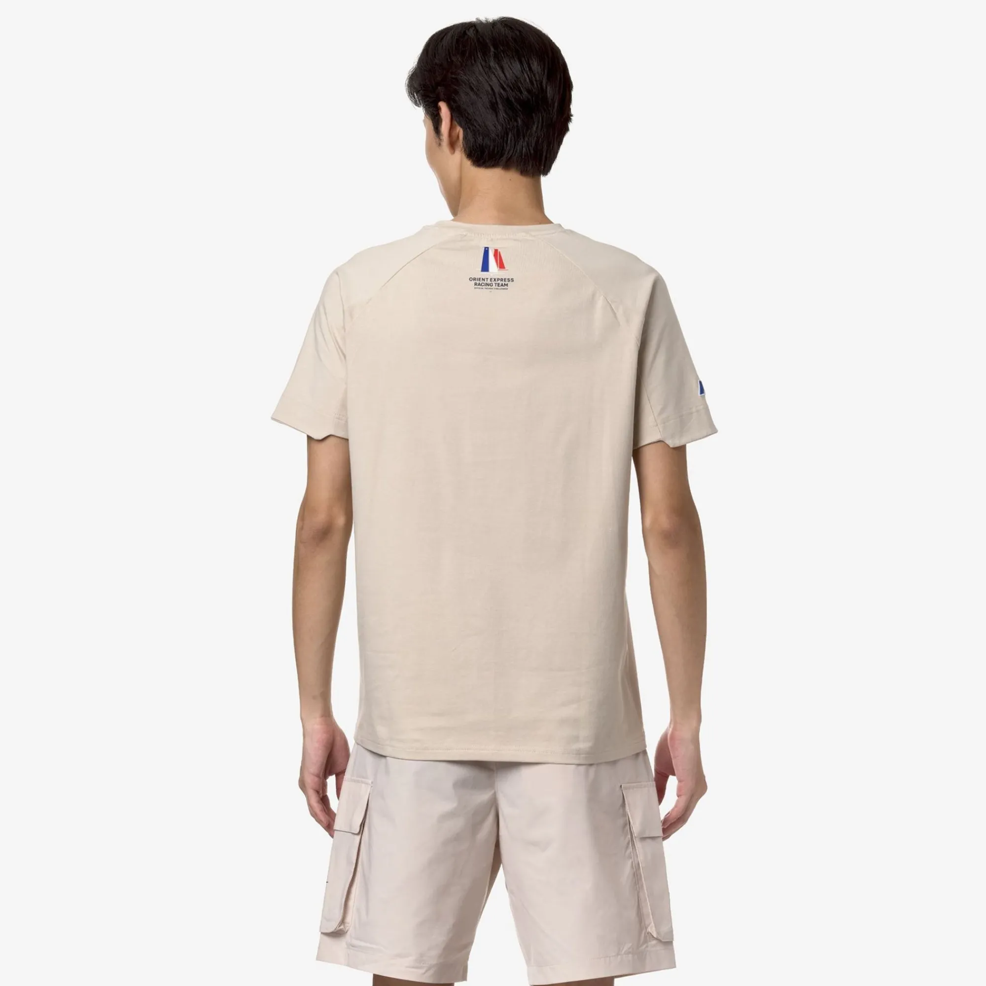 K-WAY Brombeis Orient Express Ac - T-Shirtstop - T-Shirt - Unisex - Grey Vapor Clearance