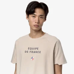 K-WAY Brombeis Orient Express Ac - T-Shirtstop - T-Shirt - Unisex - Grey Vapor Flash Sale