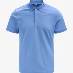 K-WAY Cirano - Polo Shirts - Polo - Man - Blue Ultramarine Flash Sale
