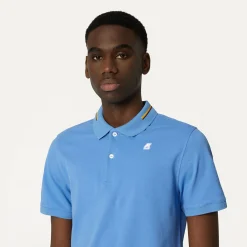 K-WAY Cirano - Polo Shirts - Polo - Man - Blue Ultramarine Flash Sale