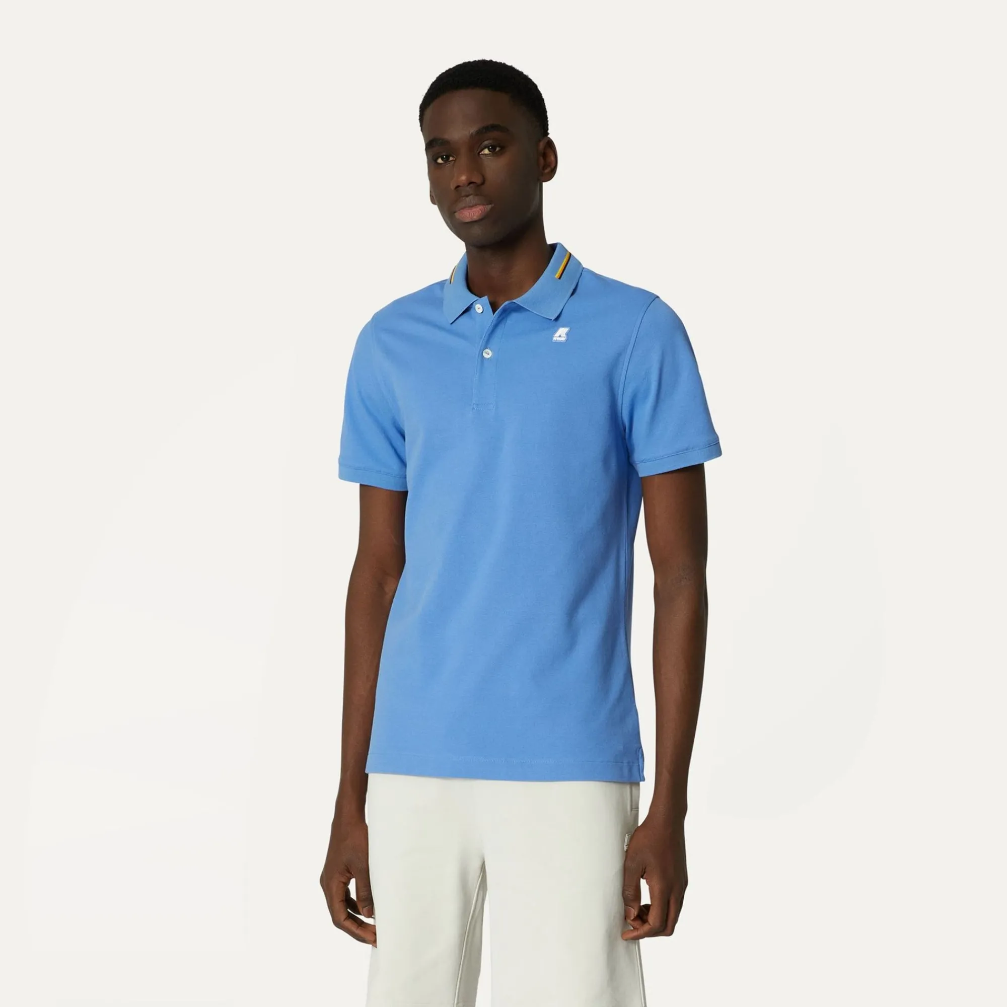 K-WAY Cirano - Polo Shirts - Polo - Man - Blue Ultramarine Flash Sale