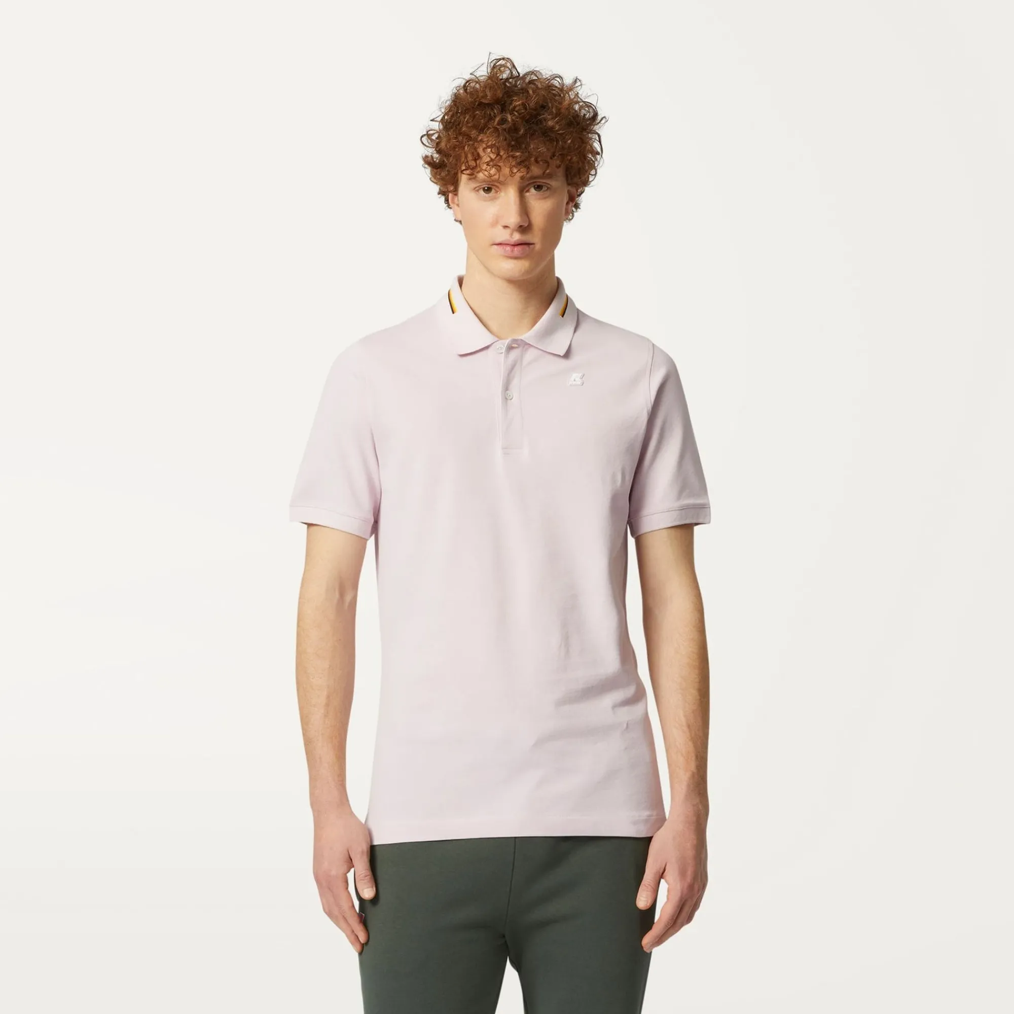 K-WAY Cirano - Polo Shirts - Polo - Man - Pink Rose Cheap