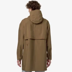 K-WAY Clabel Clean Look 3L - Jackets - 3/4 Length - Man - Brown C-Blue F Outlet