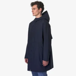K-WAY Clabel Clean Look 3L - Jackets - 3/4 Length - Man - Blue D-Blue F Discount