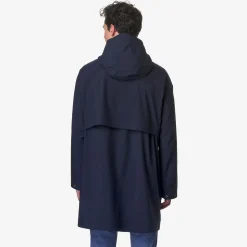 K-WAY Clabel Clean Look 3L - Jackets - 3/4 Length - Man - Blue D-Blue F Discount
