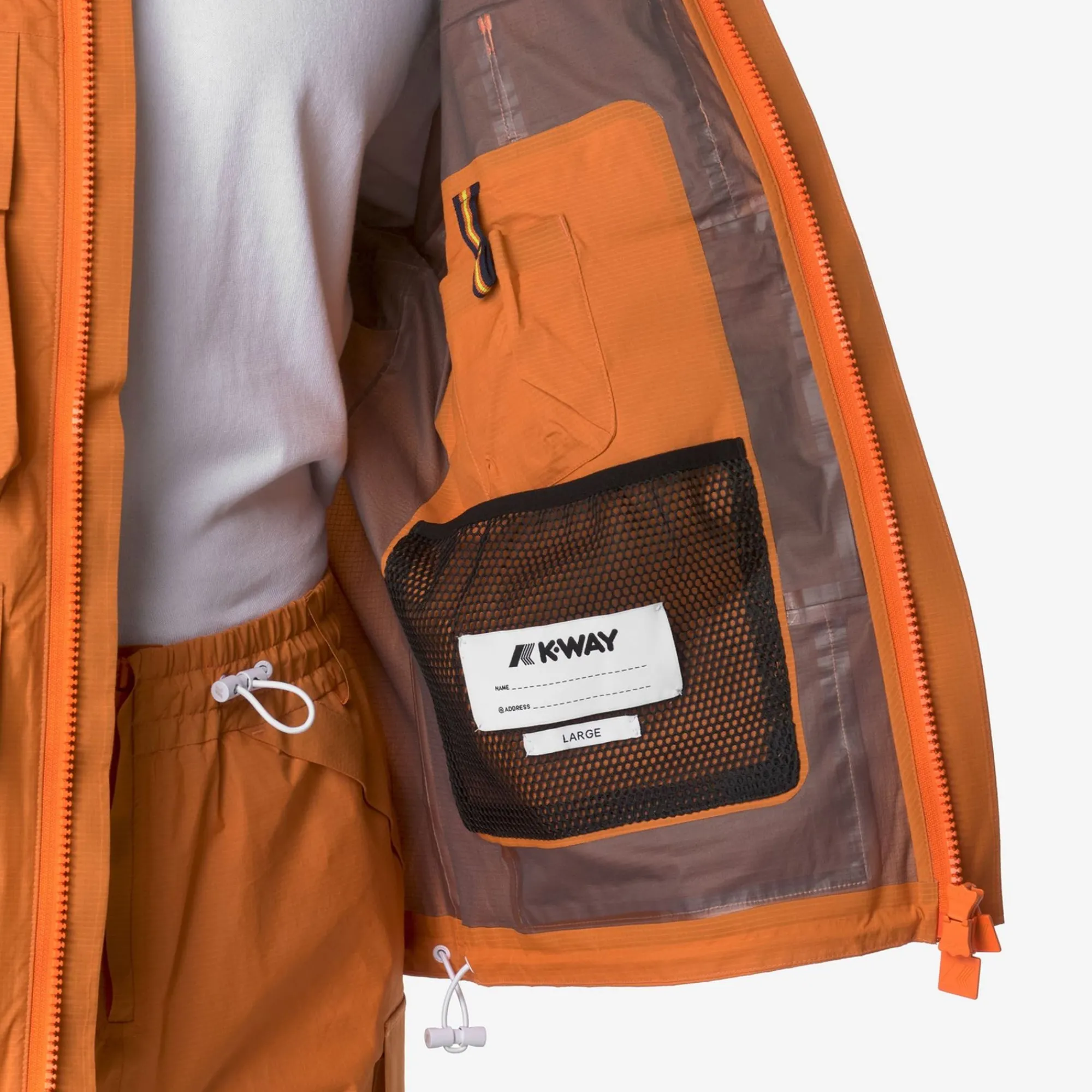 K-WAY Claudel-Shell - Jackets - Mid - Unisex - Orange Online