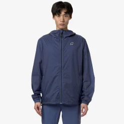 K-WAY Cleon Nylon Ripstop - Jackets - Short - Unisex - Blue Fiord Ripstop Online