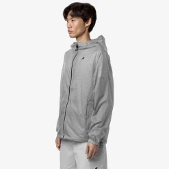 K-WAY Cleon Nylon Ripstop - Jackets - Short - Unisex - Grey Ash Ripstop Online