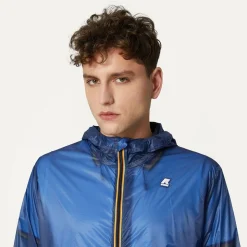 K-WAY Cleonard Light Micro Ripstop - Jackets - Mid - Man - Blue Sapphire New
