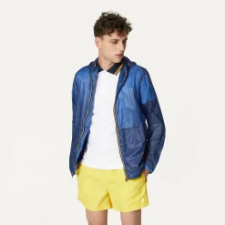 K-WAY Cleonard Light Micro Ripstop - Jackets - Mid - Man - Blue Sapphire New