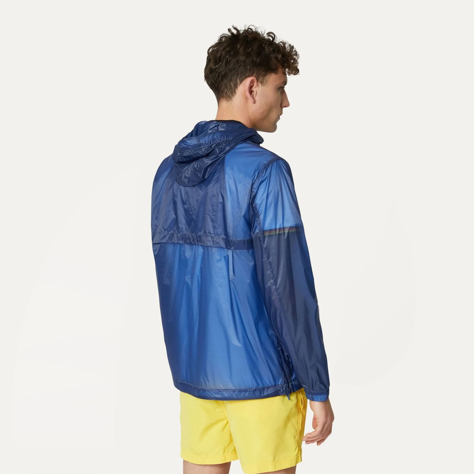 K-WAY Cleonard Light Micro Ripstop - Jackets - Mid - Man - Blue Sapphire New