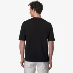 K-WAY Combe - Knitwear - Pullover - Man - Black Pure New