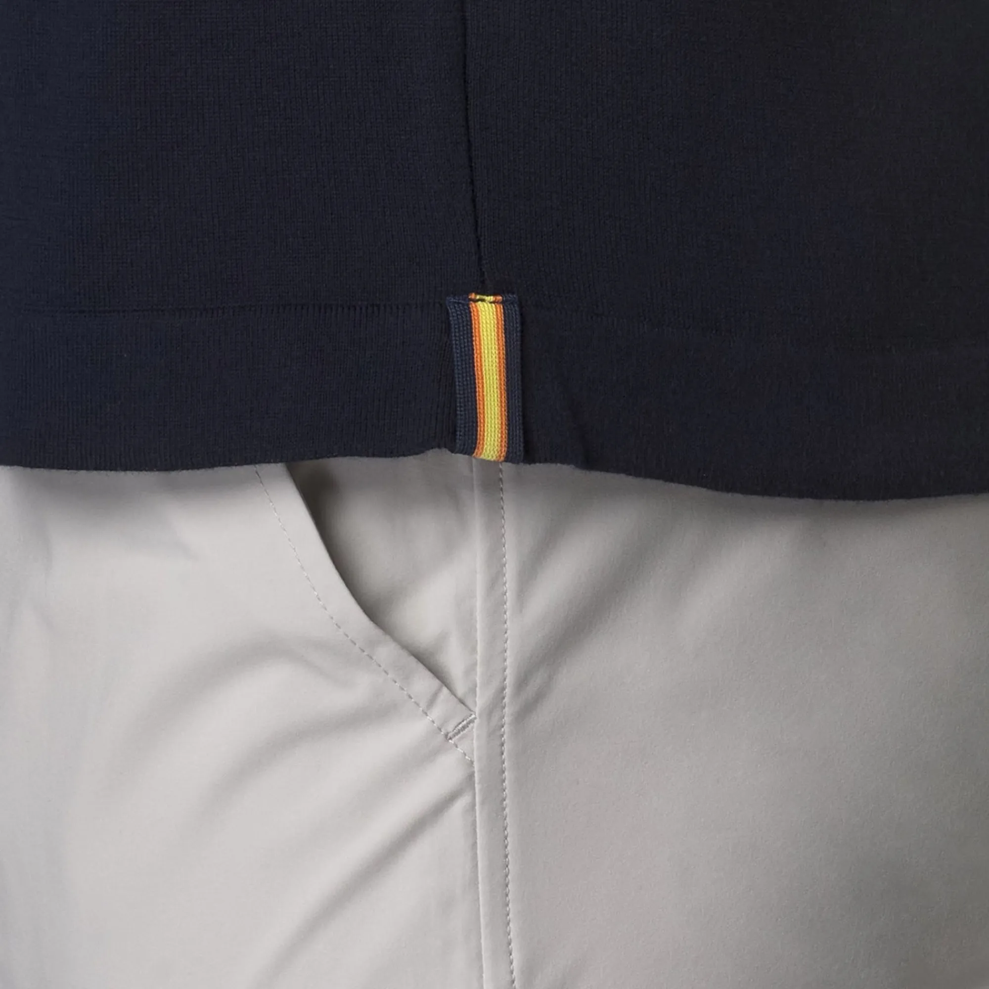 K-WAY Combe - Knitwear - Pullover - Man - Blue Depth Cheap