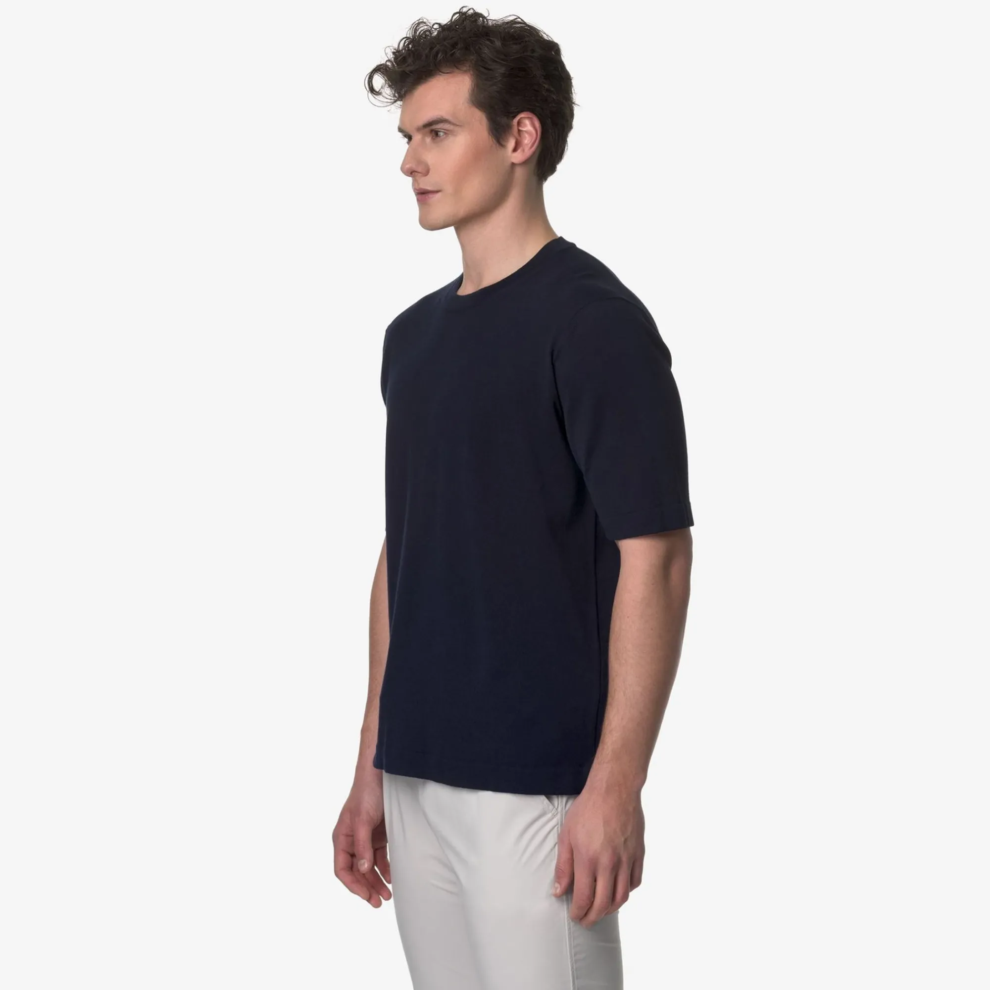 K-WAY Combe - Knitwear - Pullover - Man - Blue Depth Cheap