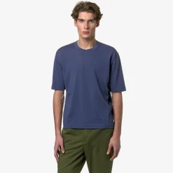 K-WAY Combe - Knitwear - Pullover - Man - Blue Indigo New