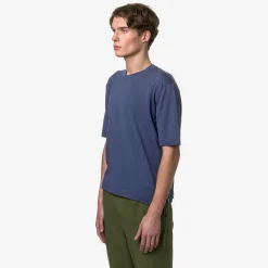 K-WAY Combe - Knitwear - Pullover - Man - Blue Indigo New