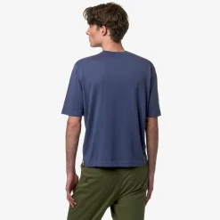 K-WAY Combe - Knitwear - Pullover - Man - Blue Indigo New