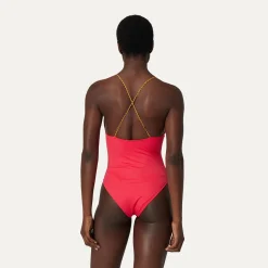 K-WAY Crosel - Bathing Suits - Swimsuit - Woman - Red Berry Clearance