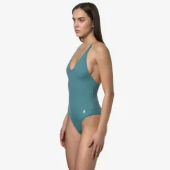 K-WAY Crosel - Bathing Suits - Swimsuit - Woman - Blue Greenish Best