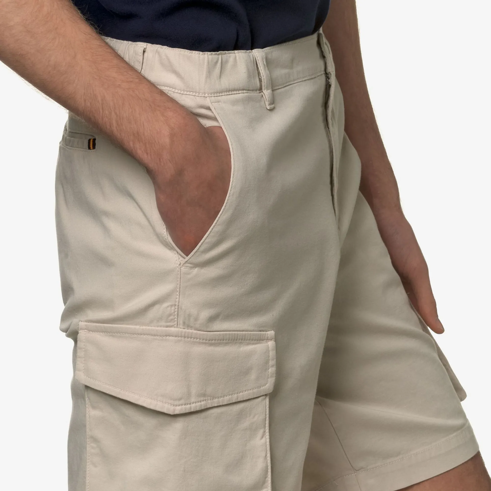 K-WAY Davon - Shorts - Cargo - Man - Beige Lt Outlet