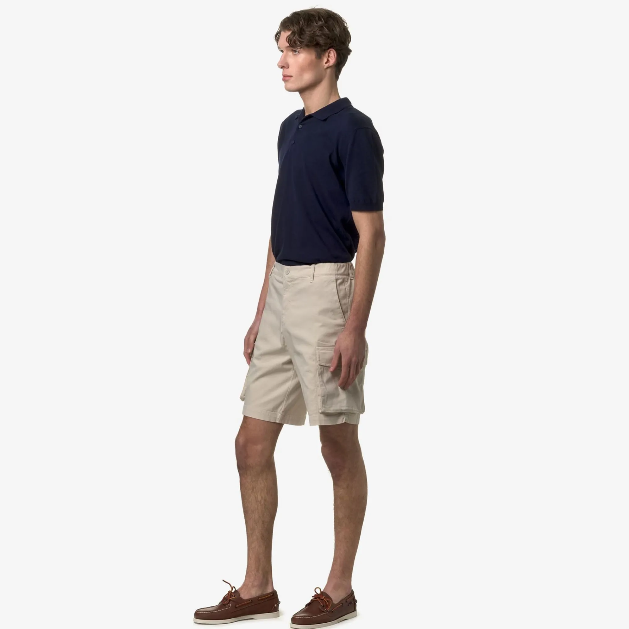 K-WAY Davon - Shorts - Cargo - Man - Beige Lt Outlet